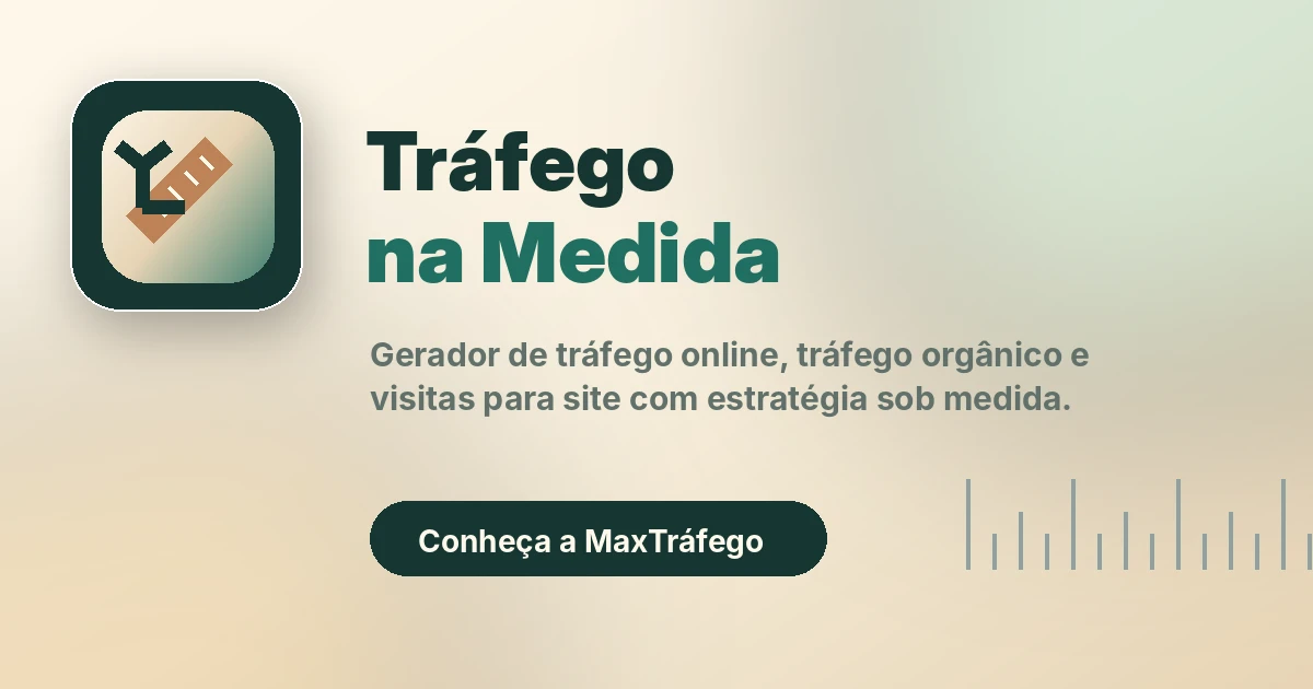 Identidade visual do Tráfego na Medida